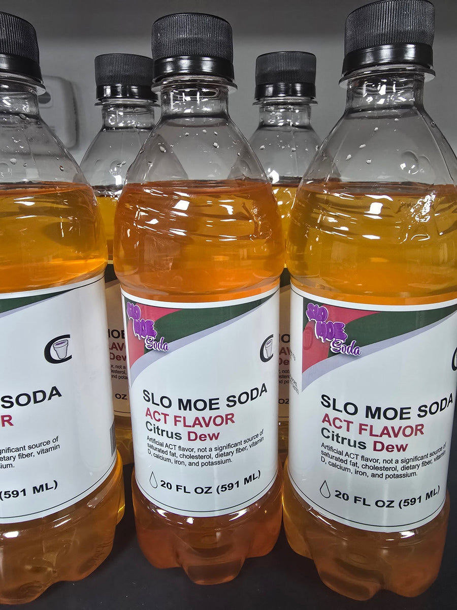 Slo Moe Act Flavor Citrus Dew Soda – Exotic Pop Distribution, LLC