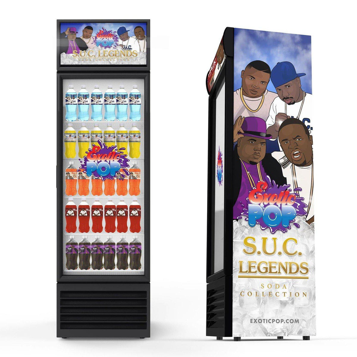 Exotic Pop Legends Floor Cooler – Exotic Pop Distribution, LLC
