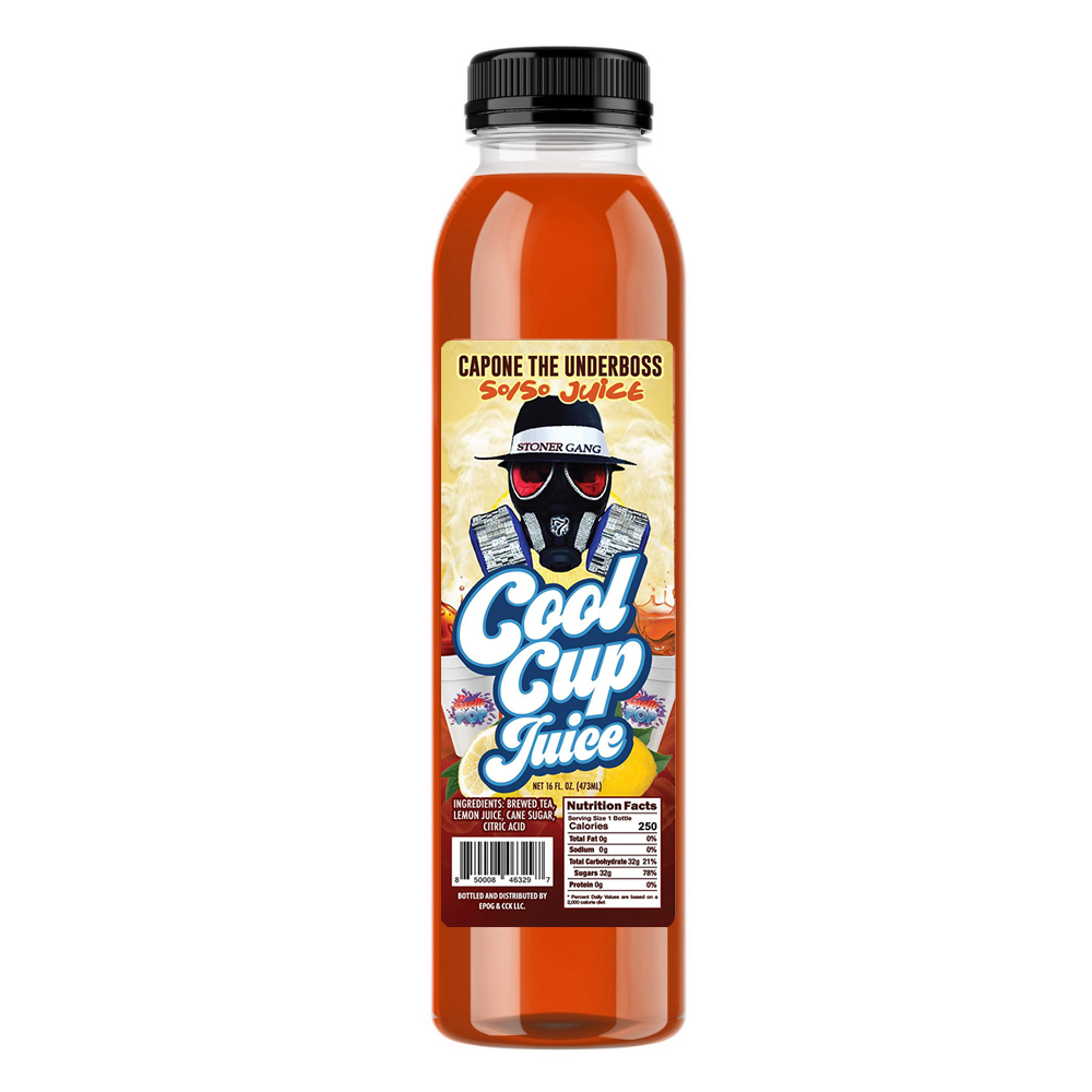 Exotic Pop x Cool Cup Juice Capone The Underboss 50/50 juice
