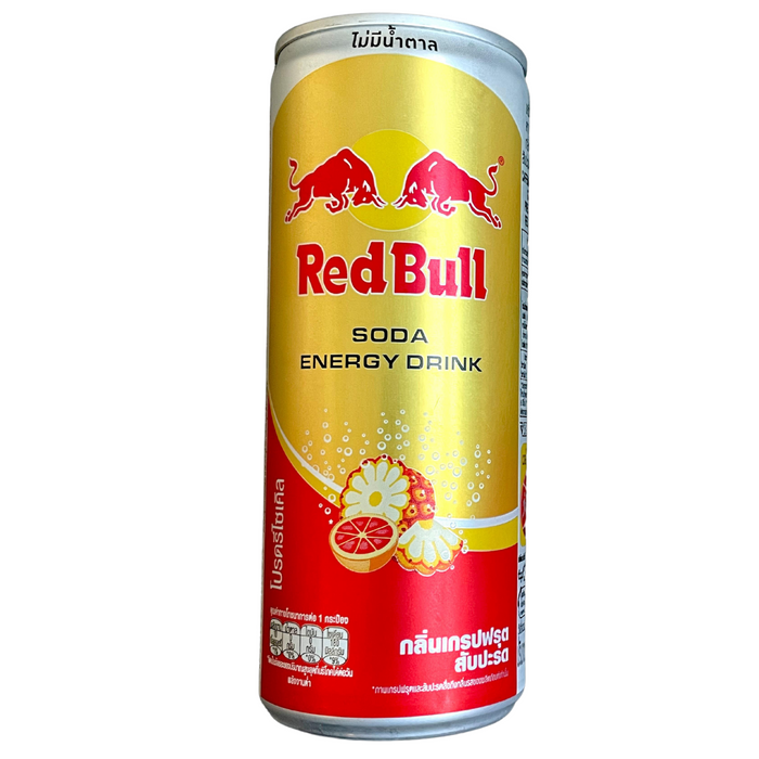 Red Bull Grapefruit Pineapple (Thailand) – Exotic Pop Distribution, LLC