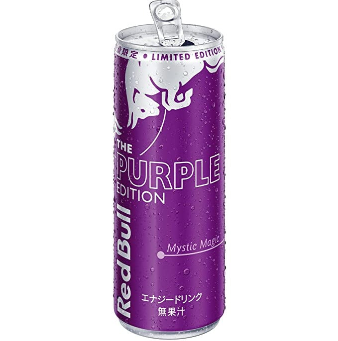 2024年のクリスマスの特別な衣装 Red Pop Exotic – (Japan) Grape Edition Purple Bull ソフトドリンク
