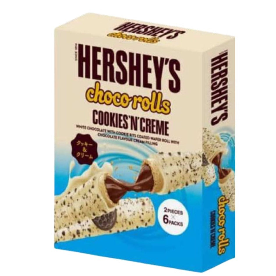Hershey Cookies And Cream Choco Rolls (Japan) Exotic Pop Distribution