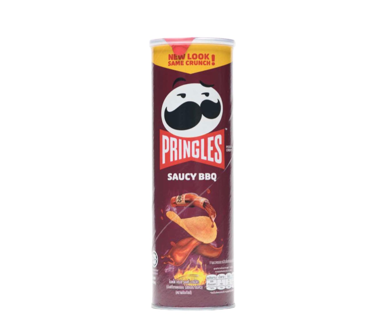 Pringles Saucy Bbq Thailand Exotic Pop Distribution Llc 0849