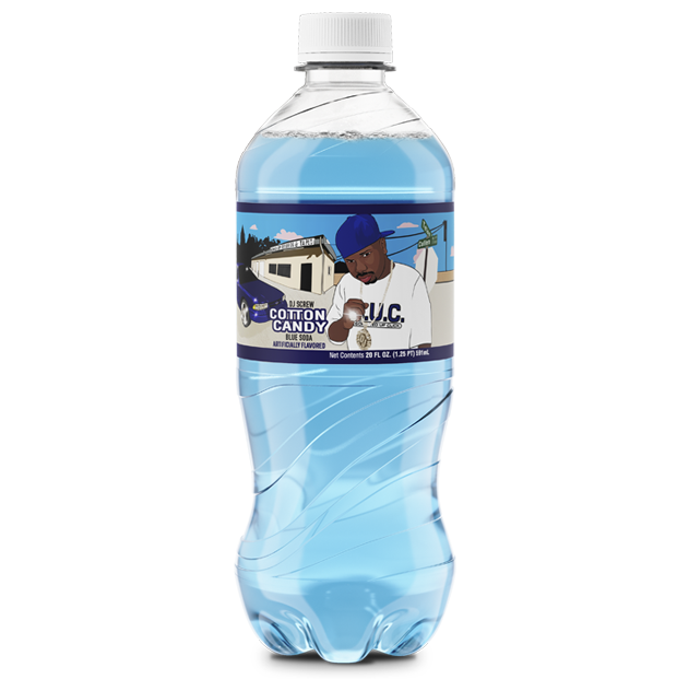 Exotic Pop DJ Screw Cotton Candy Blue Soda – Exotic Pop